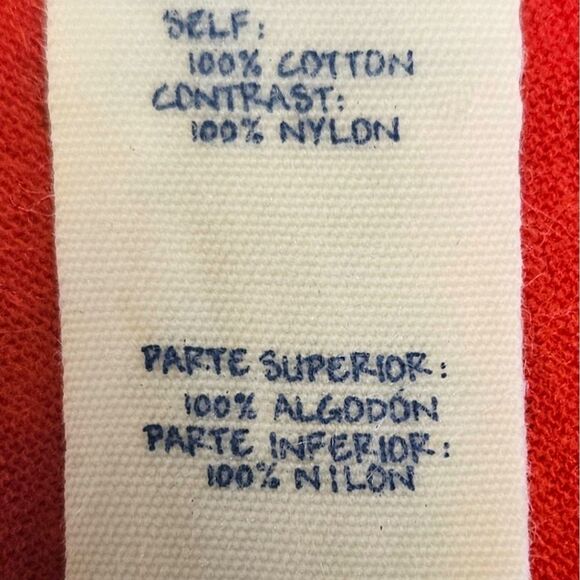 NWOT ☮️LSENBOYE RED FRONT MESH RUFFLE TANK TOP - Picture 11 of 12